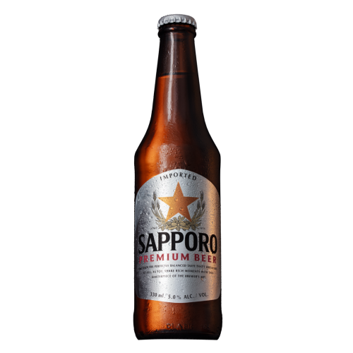 Sapporo Premium Lager Bottle 330ml