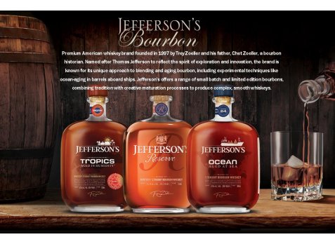 Jefferson's Bourbon Collection Jefferson's Bourbon Collection