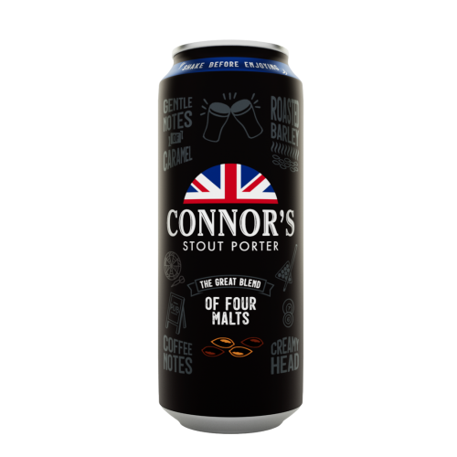 Connor's Stout Porter 490ml Can Connor's Stout Porter 490ml Can