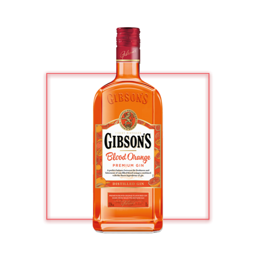 Gibson's Blood Orange Pink Gin 700ml